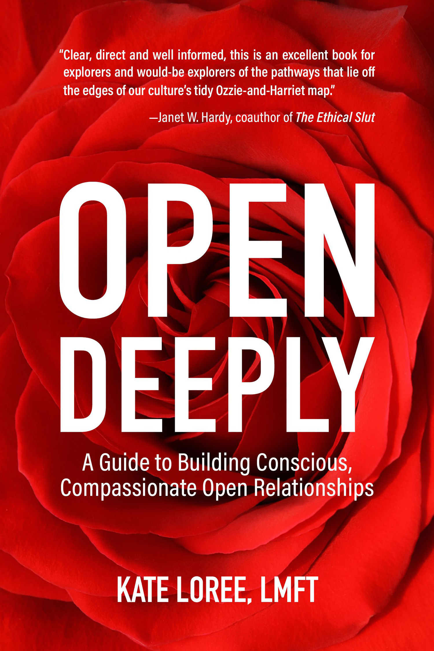 Open Deeply book cover by Kate Loree